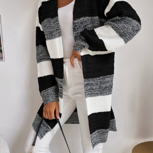 STRIPED CARDIGAN - Picture 5 of 7